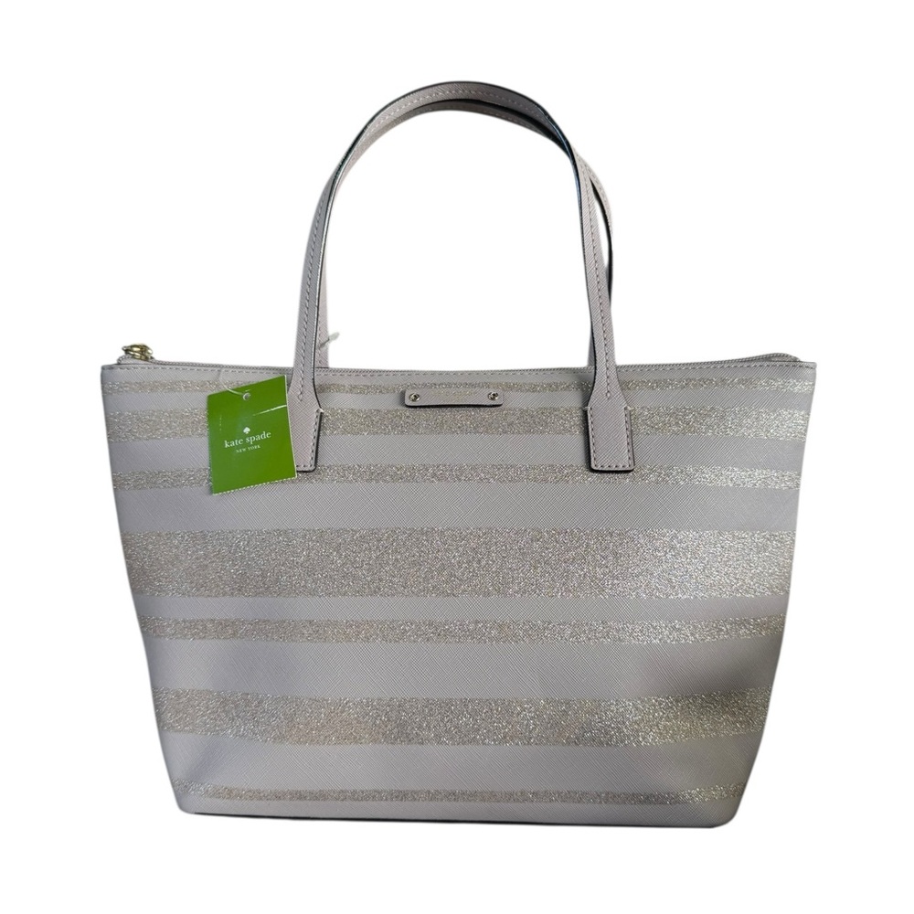 NWT Kate Spade Haven Lane Hani Tote Bag in nouveau neutral/light purple